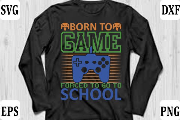 Born to G: Your Gateway to Expressive Gaming Gamer T-shirt Design