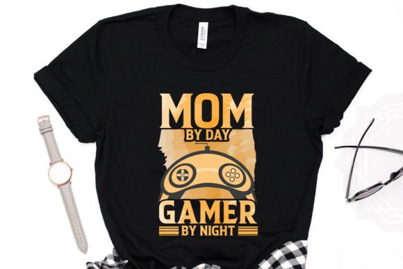 Capture Gaming Passion with a Watercolor T-Shirt Design