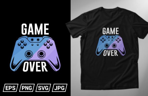 Evaluating the Game Over T Shirt and Gaming T-Shirt Free Design Bundle