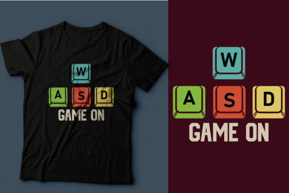 Game On: Gaming T-Shirt Typography That Works