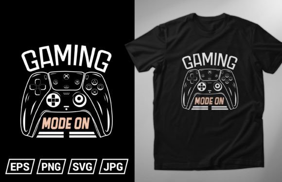 Gaming Mode On: Unleash Your T-Shirt Design Creativity