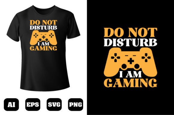 Gaming T-shirt Design 63: A Versatile Vector Graphics Bundle