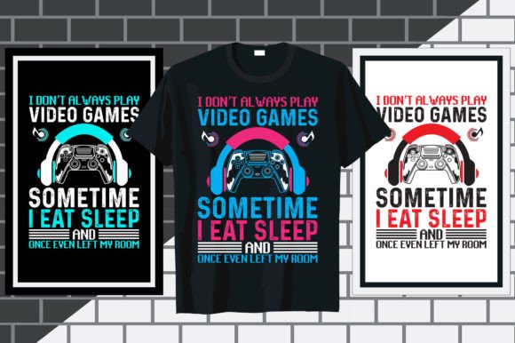 Gaming Typography Designs for Creative Projects