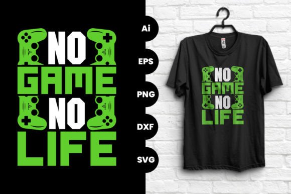 No Game No Life Gaming T-shirt Design: Your Ultimate Creative Asset