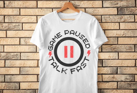 The Gamer's Ultimate Guide to Funny Game PNG, Game Paused PNG, and SVG Design Files for T-Shirts and More