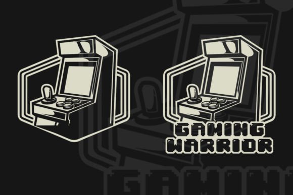 The Gaming Warrior Vintage Logo: An Icon of Retro Gaming Spirit