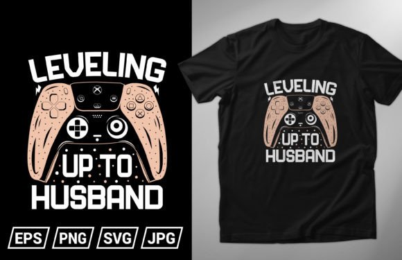 The New Milestone in Couple Gaming: How the ‘Leveling Up to Husband’ T-Shirt Redefines Relationship Goals