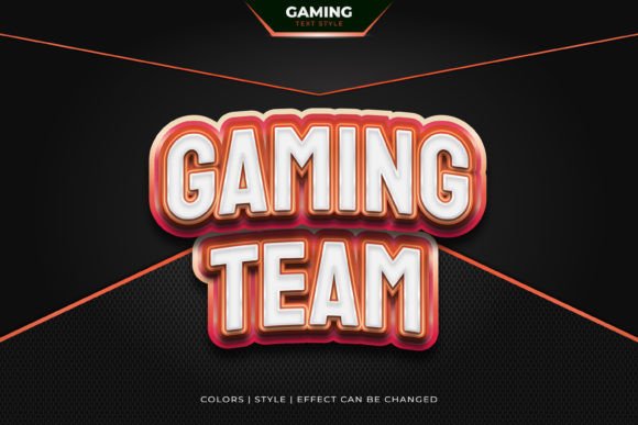 The Power of Visual Identity: Mastering the 3D Red and White Gaming Text Effect