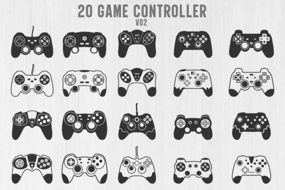 The Silent Language of Game Controller SVG and Gaming Silhouettes in Design