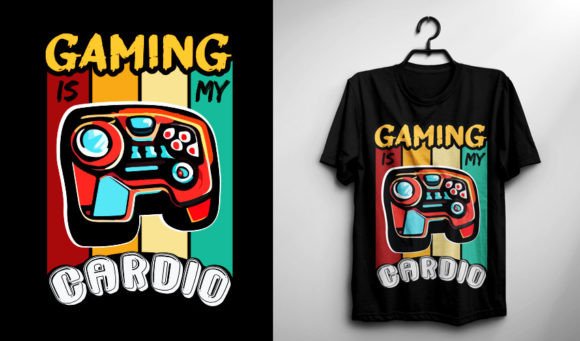 Understanding the Gaming Is My Cardio T-Shirt Design and What Sets It Apart