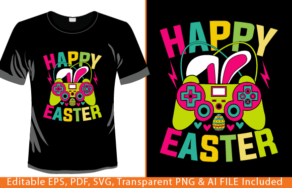 Unleash the Fun: The Video Game Easter Bunny Gaming Boys Design Explained