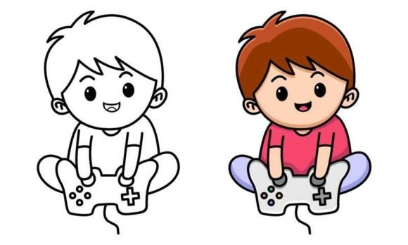 Unlocking Creativity Through Boy Gaming Coloring Activities