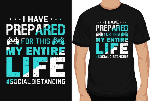What Makes Gaming Typography T-Shirt Designs Stand Out in the Print-on-Demand Market